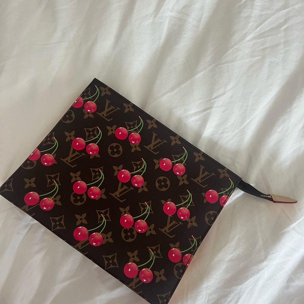 Louis Vuitton Murakami  LV X TM Cherry Toiletry Pouch M14372 NEW!